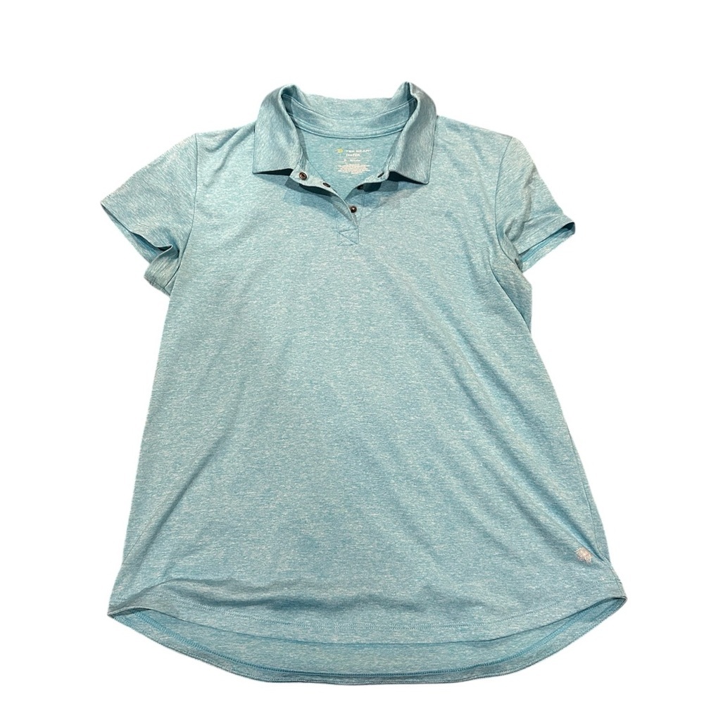 Tek Gear Blue Polo Short Sleeve T-Shirt